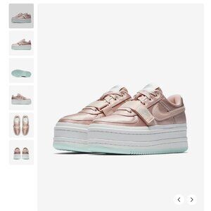 Nike Vandal 2K Platform Sneakers Particle Beige Summit White Women’s 6